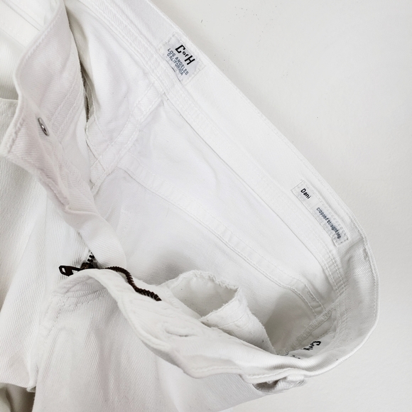 CITIZENS OF HUMANITY White Dani Cropped Straight Leg Jeans Size: 27 - Picture 7 of 8